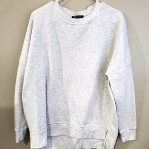 Large White sweatshirt shirt